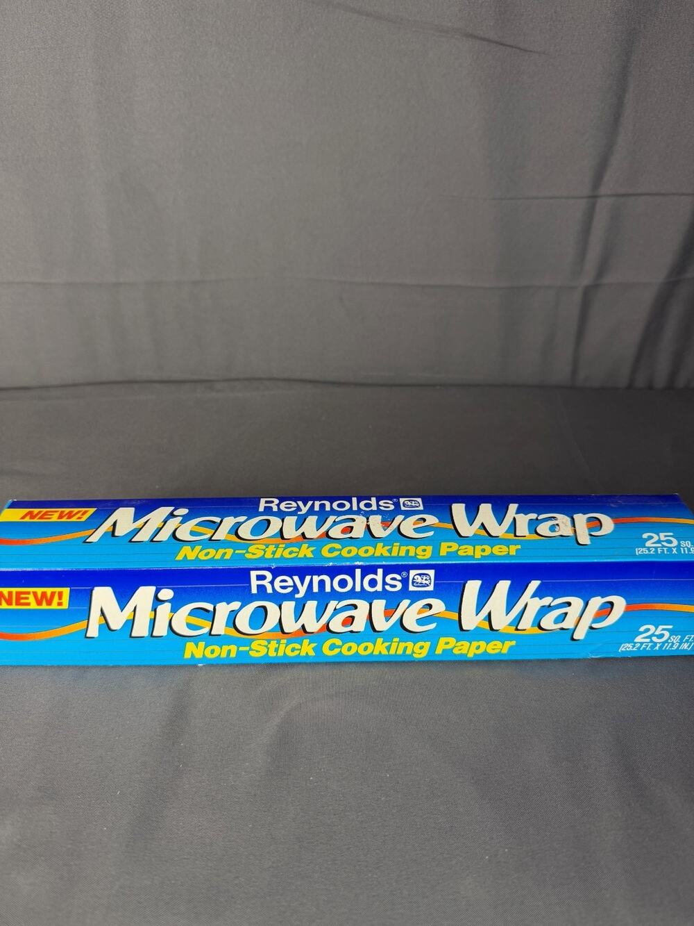 Vtg Reynolds Microwave Wrap Nonstick Cooking Paper 1990 25 Sq.ft. Sealed
